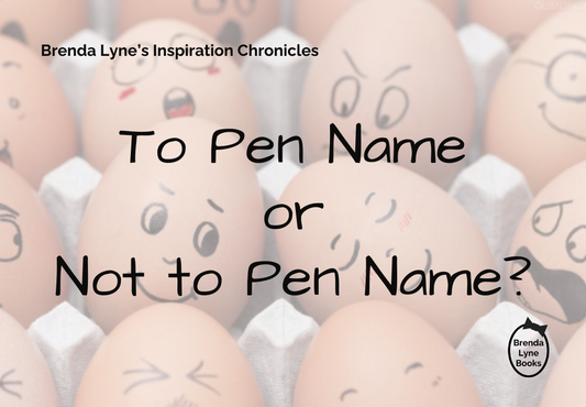 To Pen Name or Not to Pen Name?